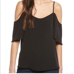 Nordstrom BP Cold Shoulder top Sz Small NWT